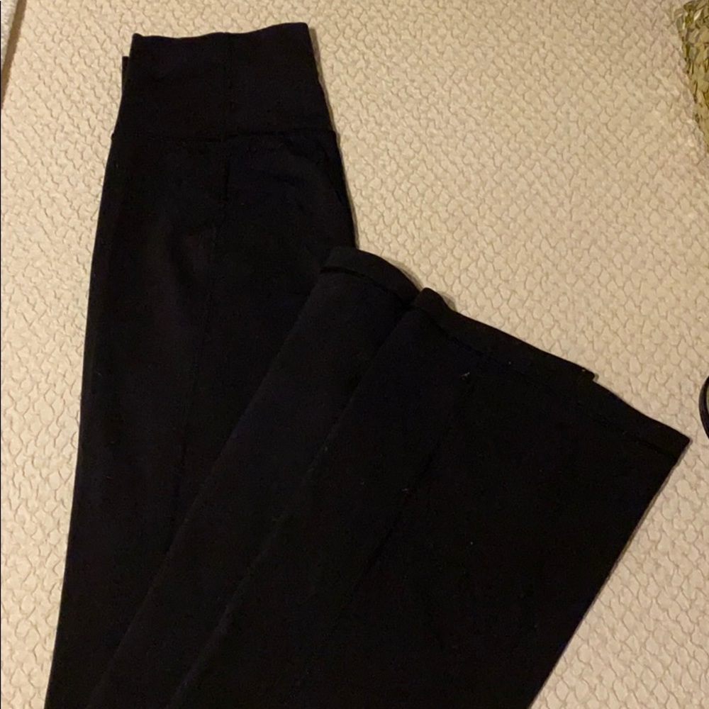 Lululemon size 4 long flared high rise pants